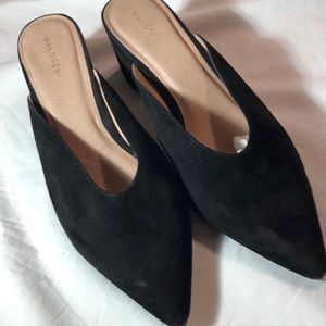 Halogen leather shoes (&)